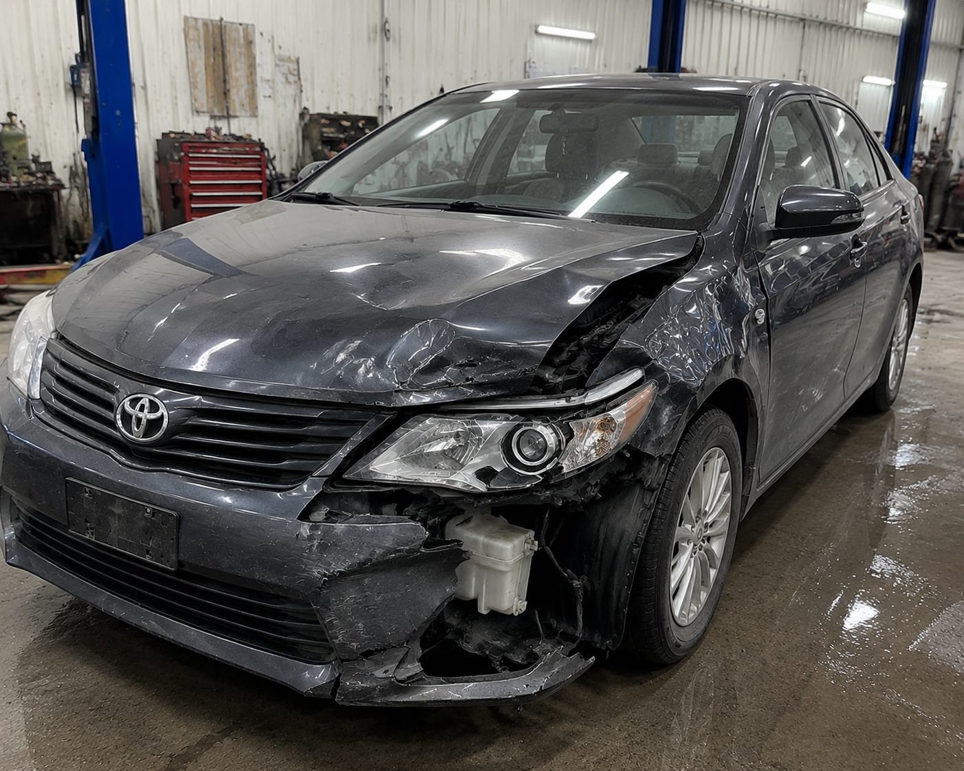 Damaged cars purchased for scrap in UAE